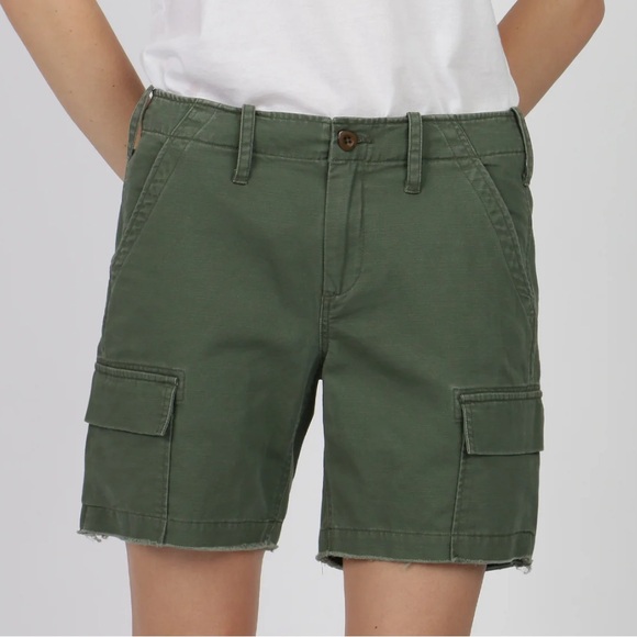 G1 Goods Fatigue Cargo Short Size 8 Army Green - Picture 2 of 6